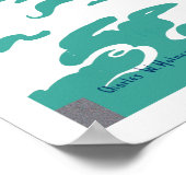 ouwe Orchard Beach Maine Travel Poster (Hoek)