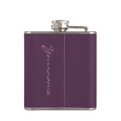 OUZO aangepaste kolf Heupfles (Achterkant)