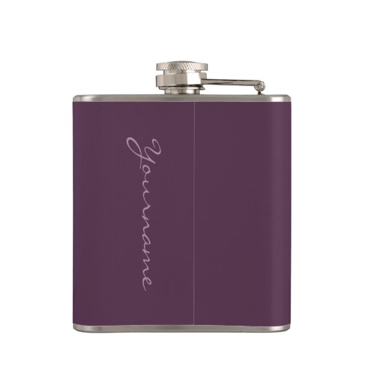 OUZO aangepaste kolf Heupfles (Achterkant)