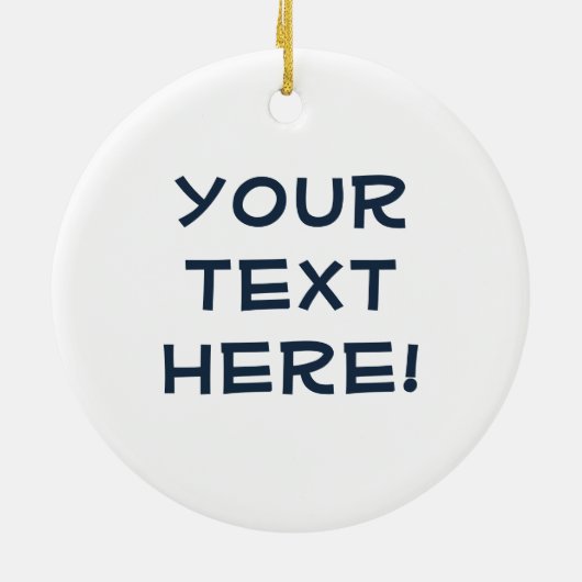 Ouzo aangepaste versiering keramisch ornament (Achterkant)