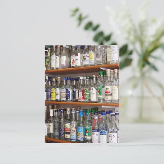 Ouzo Briefkaart (Staand voorkant)