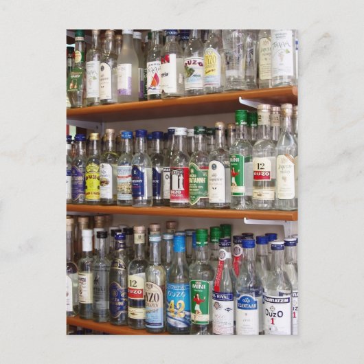 Ouzo Briefkaart (Voorkant)