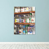 Ouzo Canvas Print (Insitu (Houten vloer))