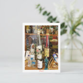 Ouzo en metaxalcohol briefkaart (Staand voorkant)