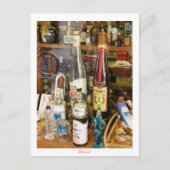 Ouzo en metaxalcohol briefkaart (Voorkant)