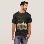 Ouzo en Olijven T-shirt (Voorkant volledig)