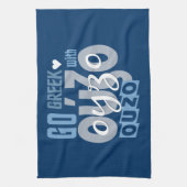 OUZO keukenhanddoeken (Verticaal)