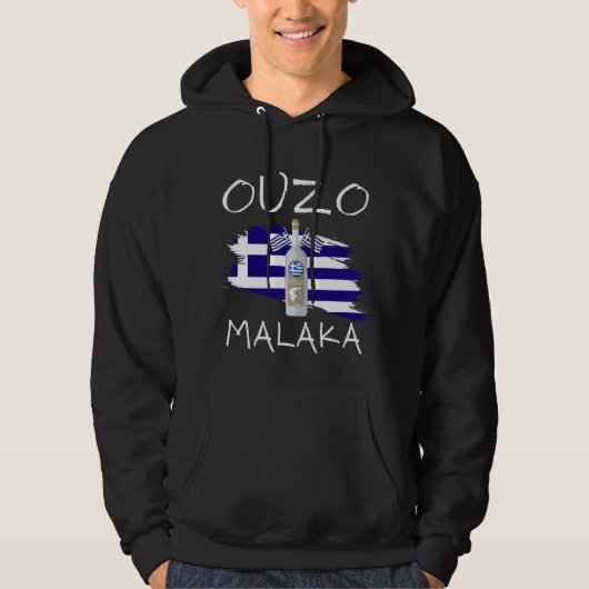 Ouzo Malaka Hoodie (Voorkant)