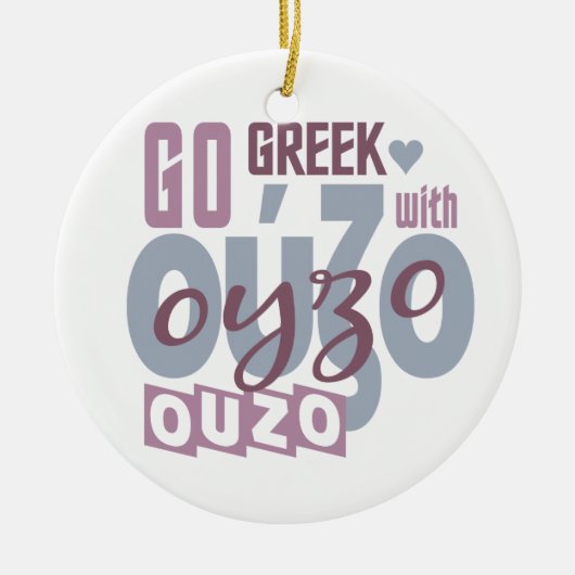 Ouzo ornament (Voorkant)