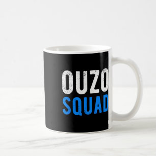 Ouzo Squad Grappig Ouzo Grieks Pasen Cinco de Mayo Koffiemok