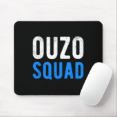 Ouzo Squad Grappig Ouzo Grieks Pasen Cinco de Mayo Muismat (Met muis)