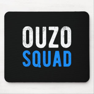 Ouzo Squad Grappig Ouzo Grieks Pasen Cinco de Mayo Muismat
