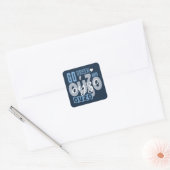 Ouzo-stickers Vierkante Sticker (Envelop)