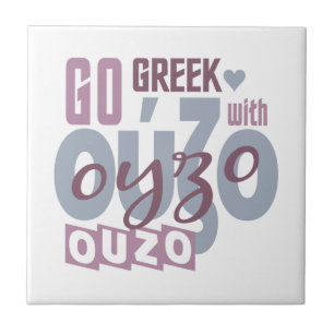Ouzo tegel tegeltje
