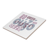 Ouzo tegel tegeltje (Zijkant)