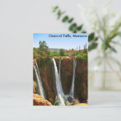 Ouzoud Herfsten, Marokko Briefkaart (Staand voorkant)