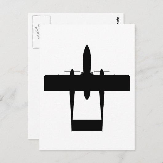 OV10 Bronco Silhouette Briefkaart (Voorkant / Achterkant)