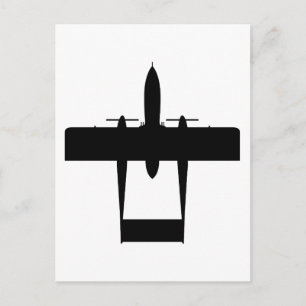 OV10 Bronco Silhouette Briefkaart