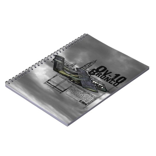 OV-10 Bronco Notitieboek (Linkerzijde)