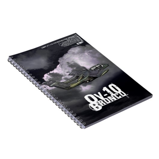 OV-10 Bronco Notitieboek (Rechterzijde)