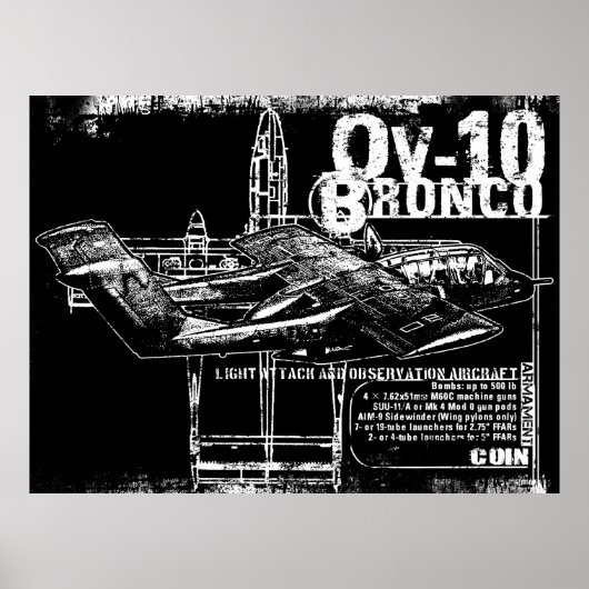 OV-10 Bronco Poster (Voorkant)