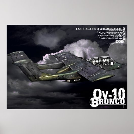 OV-10 Bronco Poster (Voorkant)
