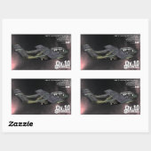 OV-10 Bronco Rechthoekige Sticker (Vel)