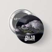 OV-10 Bronco Ronde Button 5,7 Cm (Voorkant /achterkant)
