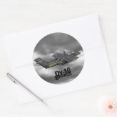 OV-10 Bronco Ronde Sticker (Envelop)