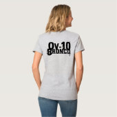OV-10 Bronco T-shirt (Achterkant volledig)