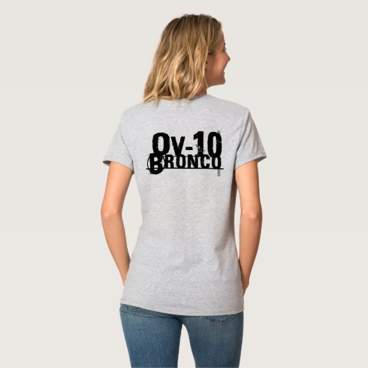OV-10 Bronco T-shirt (Achterkant volledig)