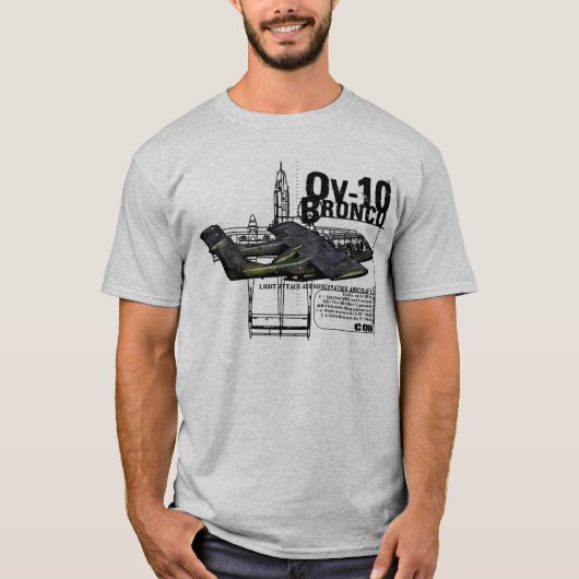OV-10 Bronco T-shirt (Voorkant)