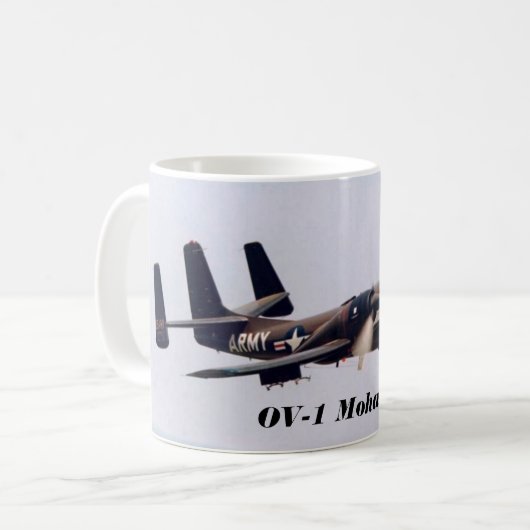 OV-1 Mohawk Koffiemok (Voorkant links)