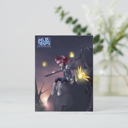 OVA-Briefkaart 1 Briefkaart (Staand voorkant)