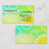 Ovaal - Abstract 01 Visitekaartje (Voorkant / Achterkant)