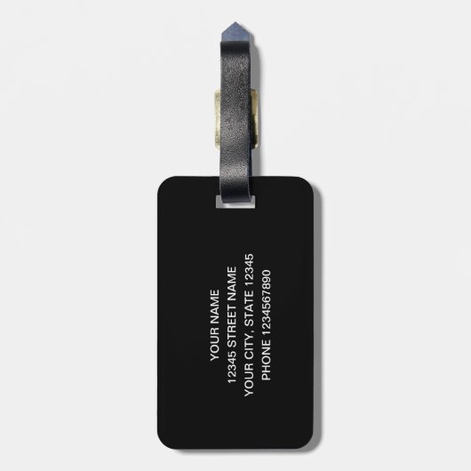 Ovaal Amerikaanse vlag VS landcode logo reizen Bagagelabel (Achterkant verticaal)