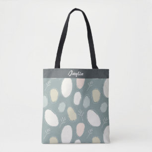 Ovaal en twijg tote bag