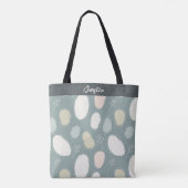 Ovaal en twijg tote bag (Achterkant)