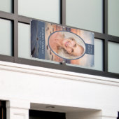 Ovaal foto Ocean Memorial Grave Hoesje Spandoek (Buitenkant Gebouw)