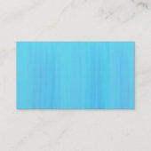 Ovaal - Gedopt Blauw Visitekaartje (Achterkant)