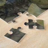 Ovaal gepantserd gemstone 4-deelpatroon legpuzzel (Zijkant)