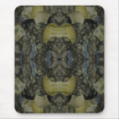 Ovaal gepantserd gemstone 4-deelpatroon muismat (Voorkant)