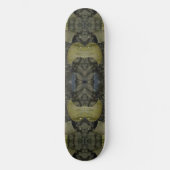 Ovaal gepantserd gemstone 4-deelpatroon persoonlijk skateboard (Voorkant)