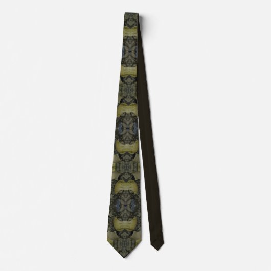 Ovaal gepantserd gemstone 4-deelpatroon stropdas (Voorkant)