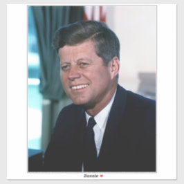 Ovaal Kantoor President John Jack F. Kennedy Sticker