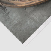 ovaal Lijst, Franse romantische bloemen Tissuepapier (Detail)