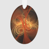 Ovaal met Abstracte kunst Ornament (achterkant)