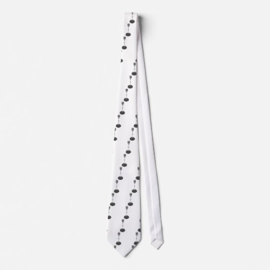 Ovaal microfoon stropdas (Voorkant)