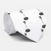 Ovaal microfoon stropdas (Opgerold)