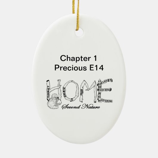 Ovaal Ornament SWFL Precious E14 (Achterkant)